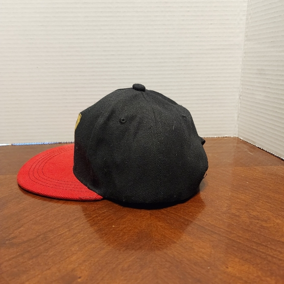 1990s Basketball 23 Legend Chicago Bulls Hat Black Red Gold snapback - Picture 4 of 6